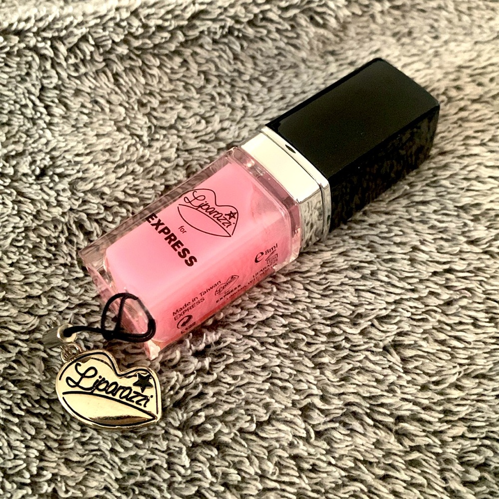 NIB Vintage Express x Liparazzi lipgloss with light mirror and charm